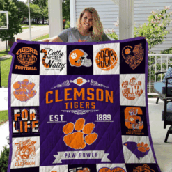 The Ultimate Clemson Tiger 1 Blanket