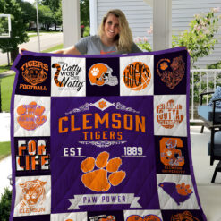 The Ultimate Clemson Tiger 1 Blanket