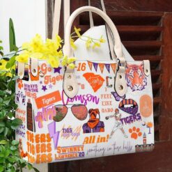 The Ultimate Clemson Tiger Leather Handbag
