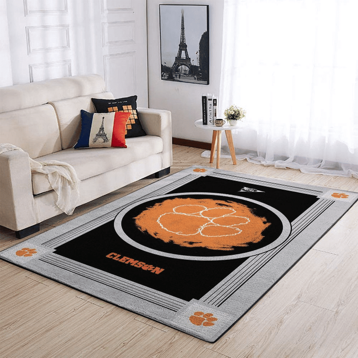 The Ultimate Clemson Tiger Living Room And Bed Room Area Rug 1 The Ultimate Clemson Tiger Living Room And Bed Room Area Rug