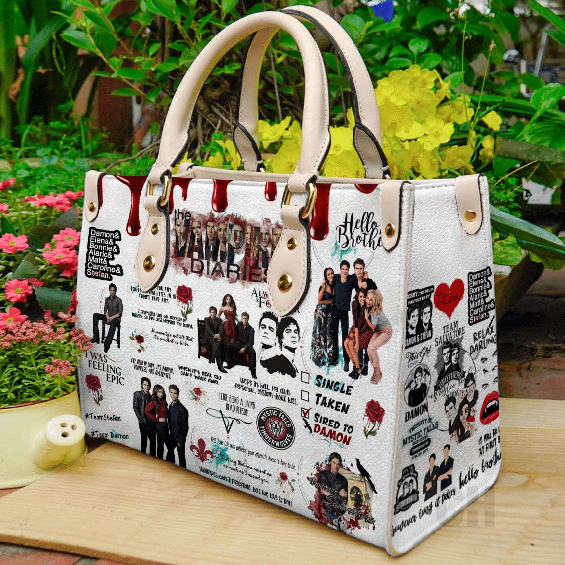 The Vampire Diaries Leather Handbag 1 The Vampire Diaries Leather Handbag
