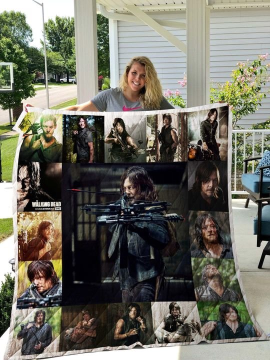 The Walking Dead Daryl Dixon Blanket 1 The Walking Dead Daryl Dixon Blanket