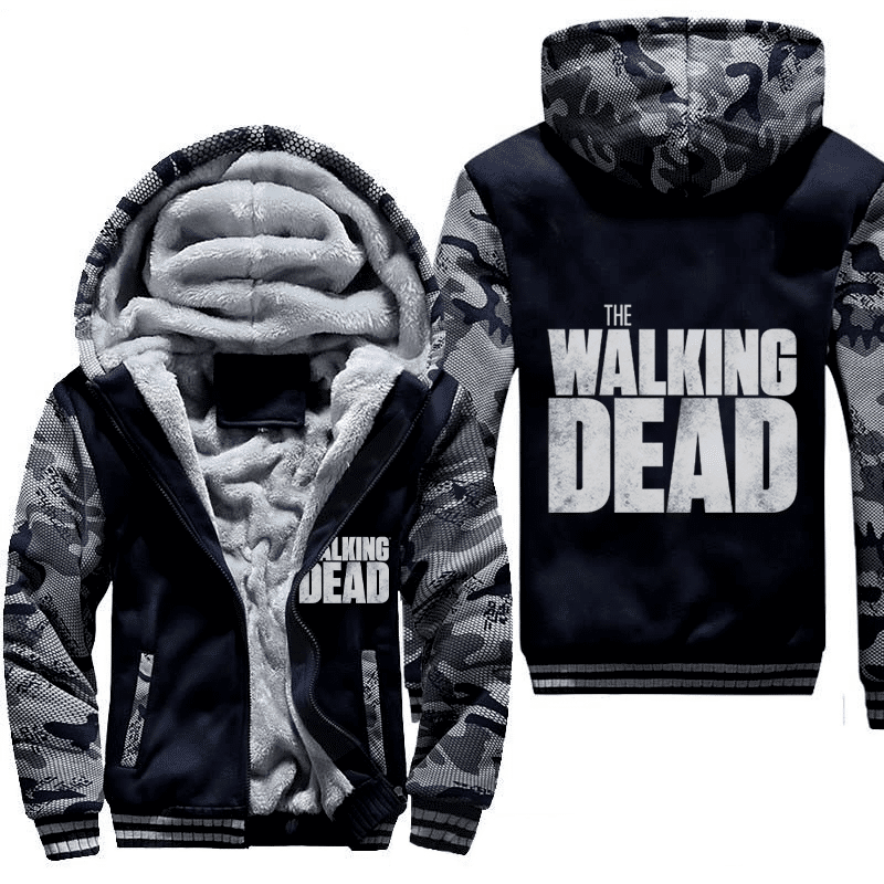 The Walking Dead Fleece Jacket 1 The Walking Dead Fleece Jacket