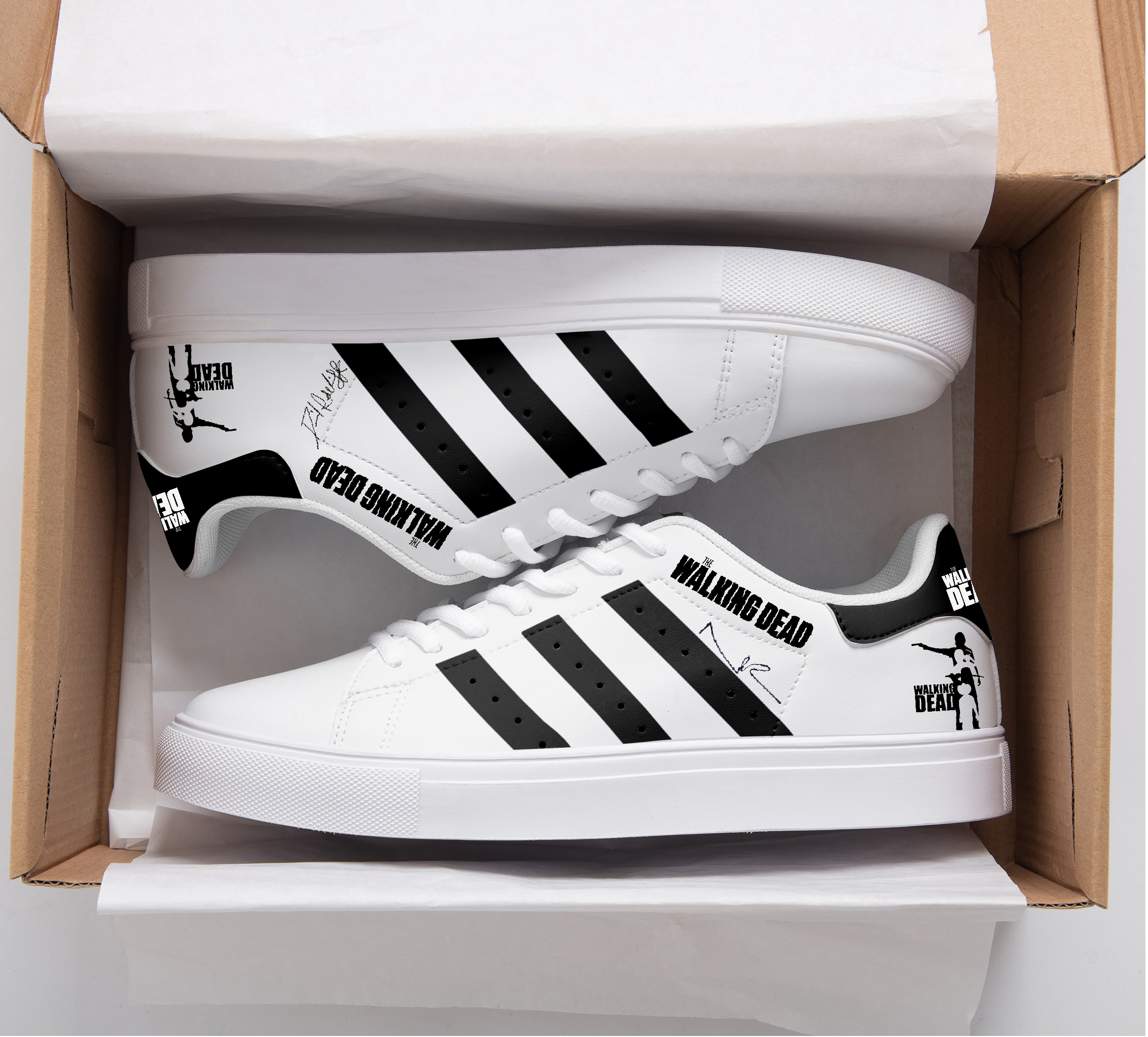 The Walking Dead Stan Smith Shoes 1 The Walking Dead Stan Smith Shoes