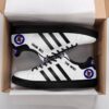 The Who Black Stan Smith Shoes