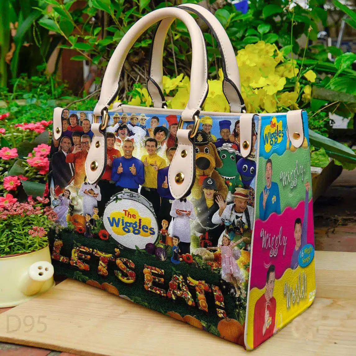 The Wiggles Leather Handbag 1 The Wiggles Leather Handbag