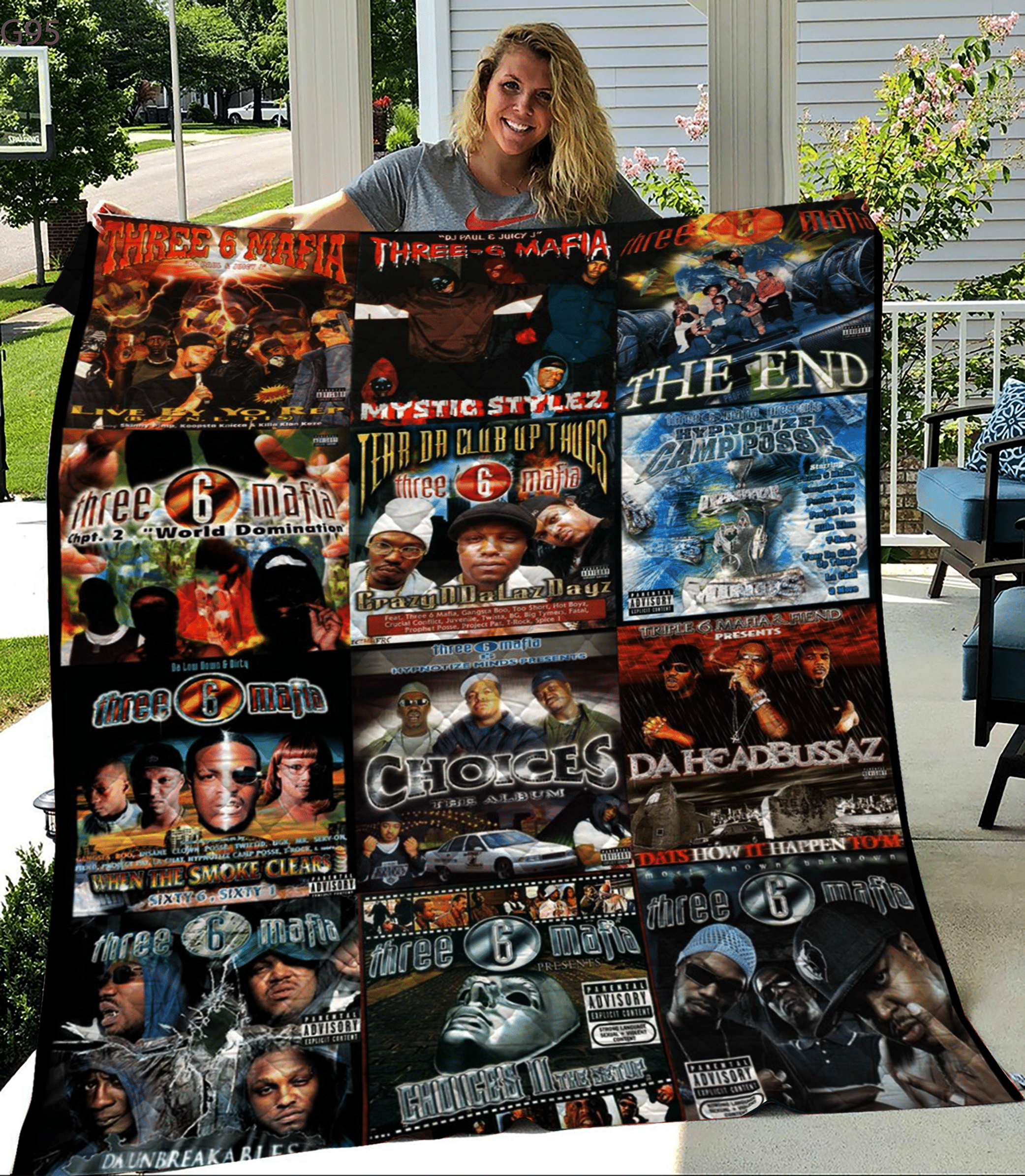 Three 6 Mafia Blanket 1 Three 6 Mafia Blanket