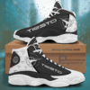 Tiësto Jordan White Shoes