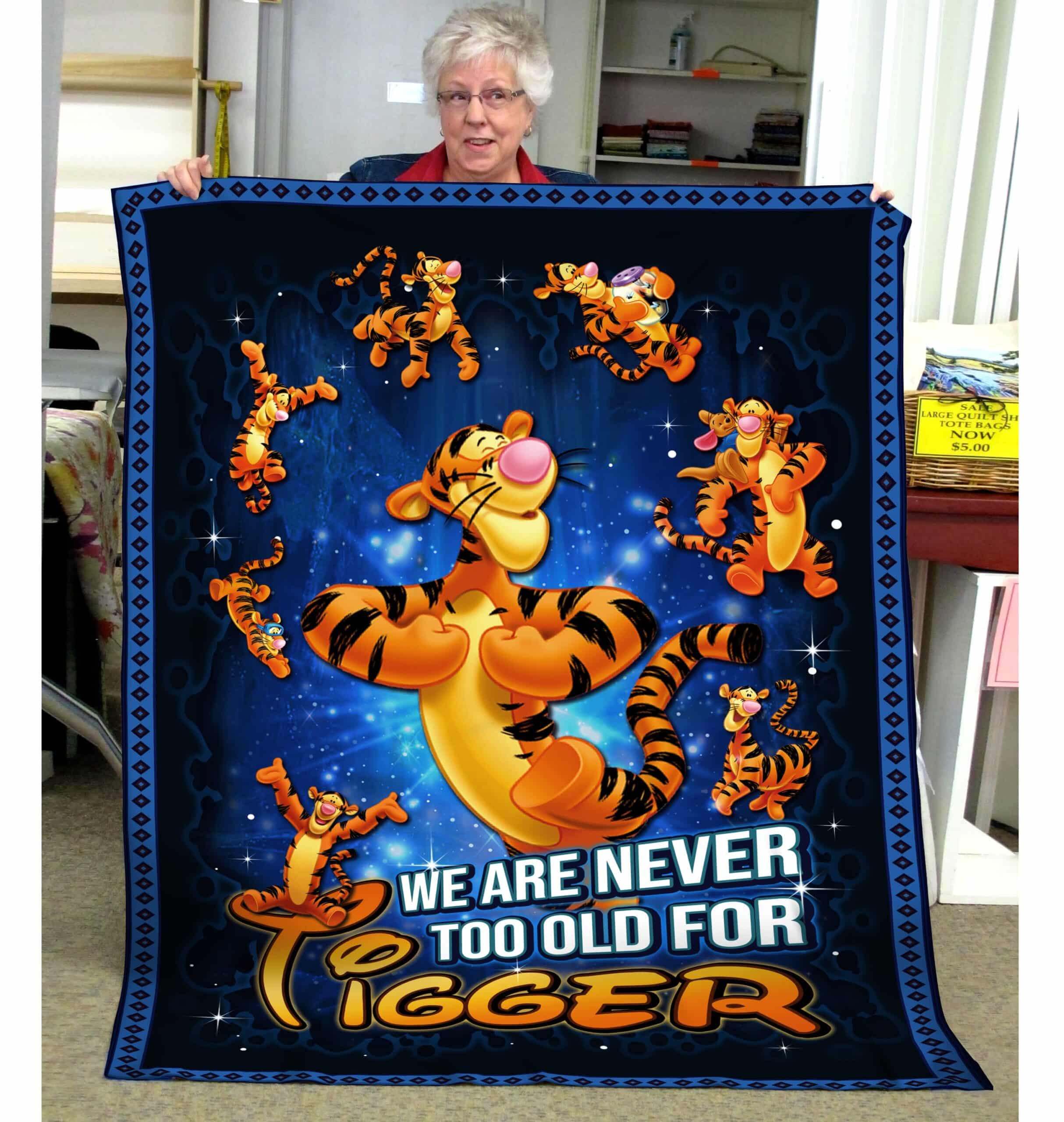 Tigger Winnie The Pooh 1 Blanket 1 Tigger Winnie The Pooh 1 Blanket