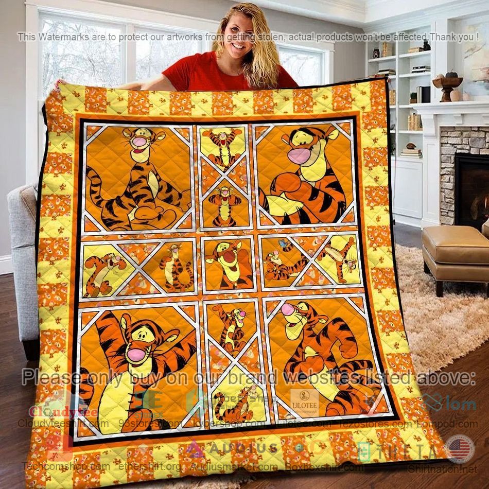 Tigger Winnie The Pooh 2 Blanket 1 Tigger Winnie The Pooh 2 Blanket