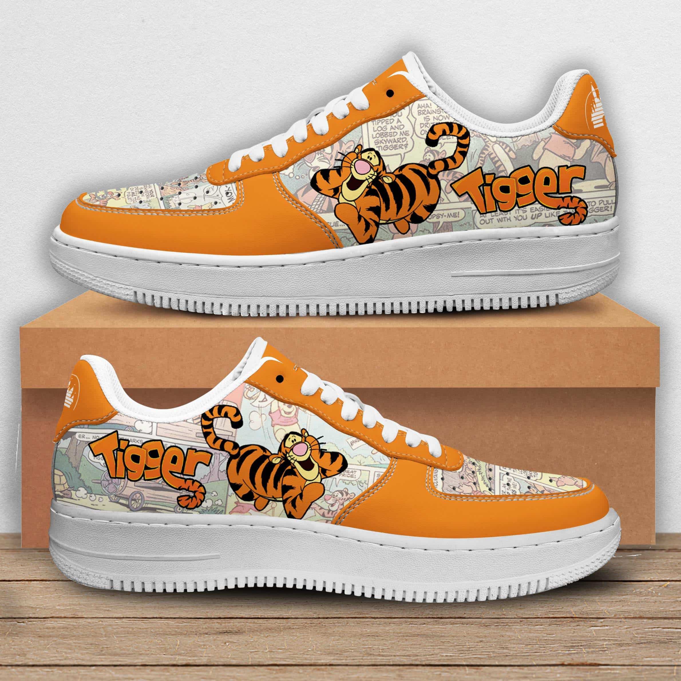 Tigger Winnie The Pooh Air Force Shoes 1 Tigger Winnie The Pooh Air Force Shoes