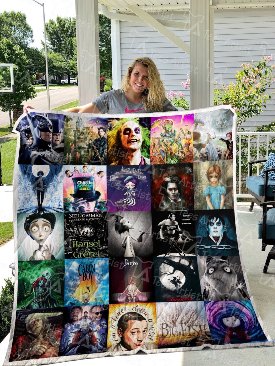 Tim Burton Blanket 1 Tim Burton Blanket