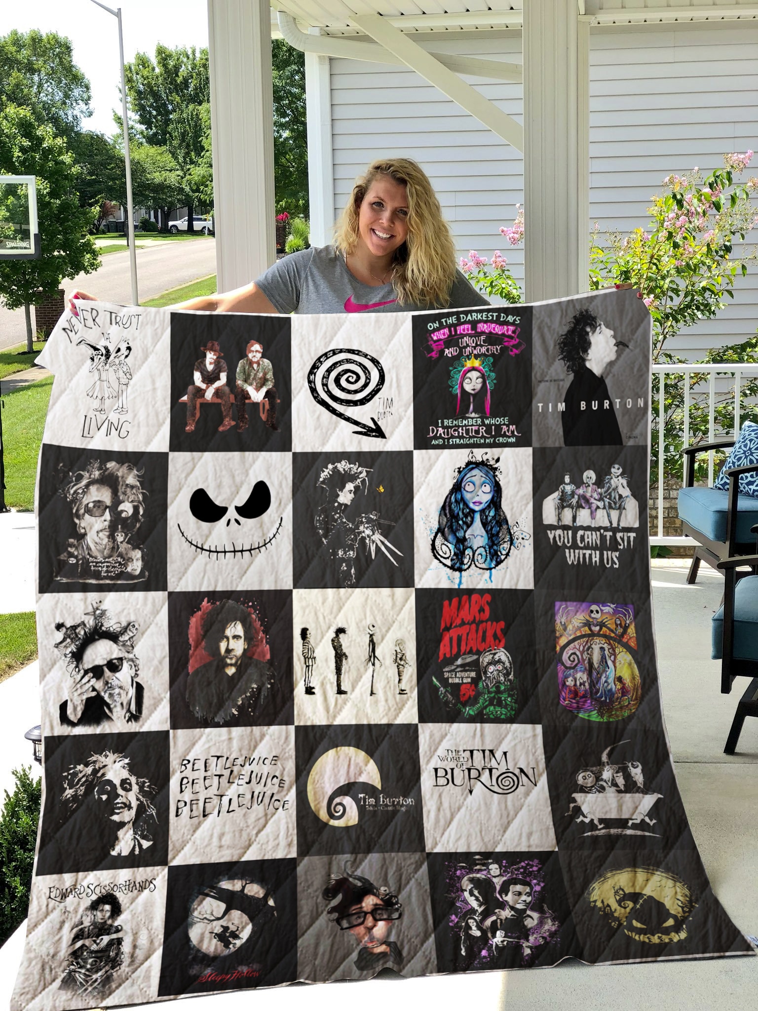Tim Burton Blanket 1 Tim Burton Blanket