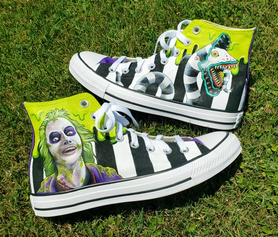 Tim Burton High Top Shoes 1 Tim Burton High Top Shoes