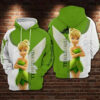 Tinker Bell 3 Hoodie Zip Hoodie 3D