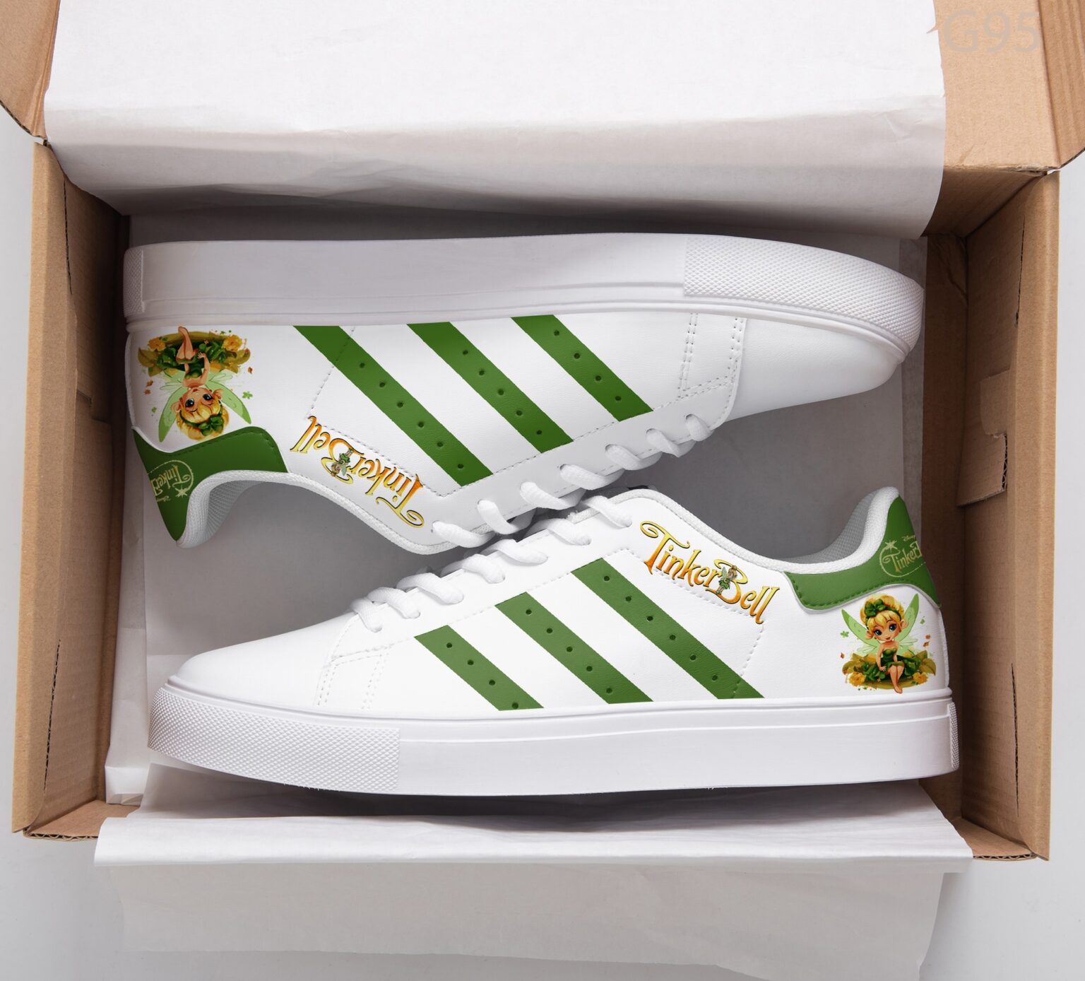 Tinker Bell A1 Stan Smith Shoes 1 Tinker Bell A1 Stan Smith Shoes