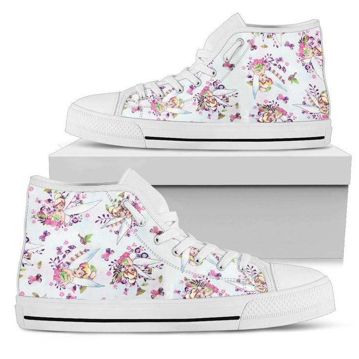 Tinker Bell High Top Shoes 1 Tinker Bell High Top Shoes