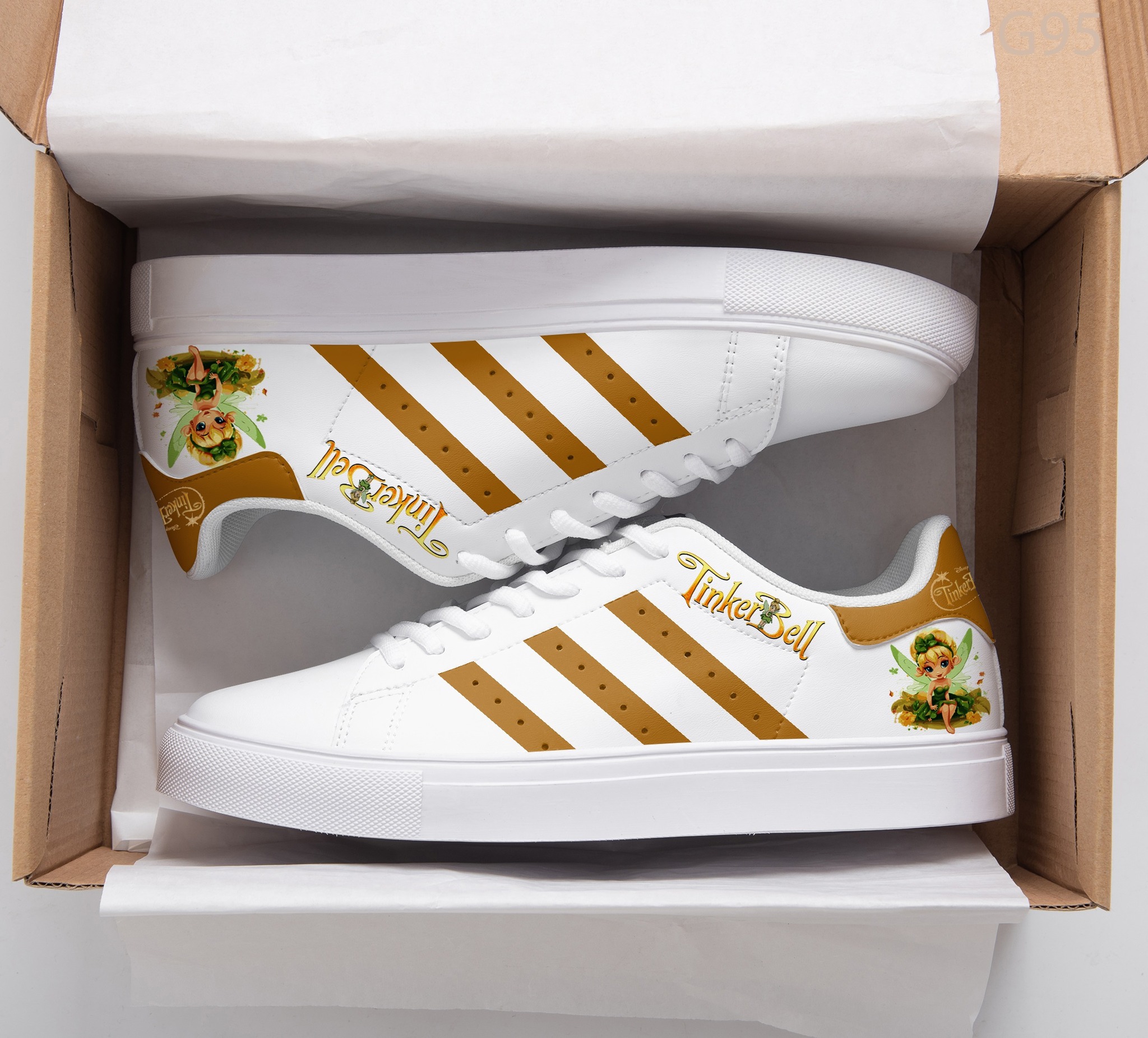 Tinker Bell Stan Smith Shoes 1 Tinker Bell Stan Smith Shoes