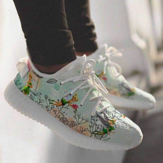 Tinker Bell Yeezy Shoes 1 Tinker Bell Yeezy Shoes