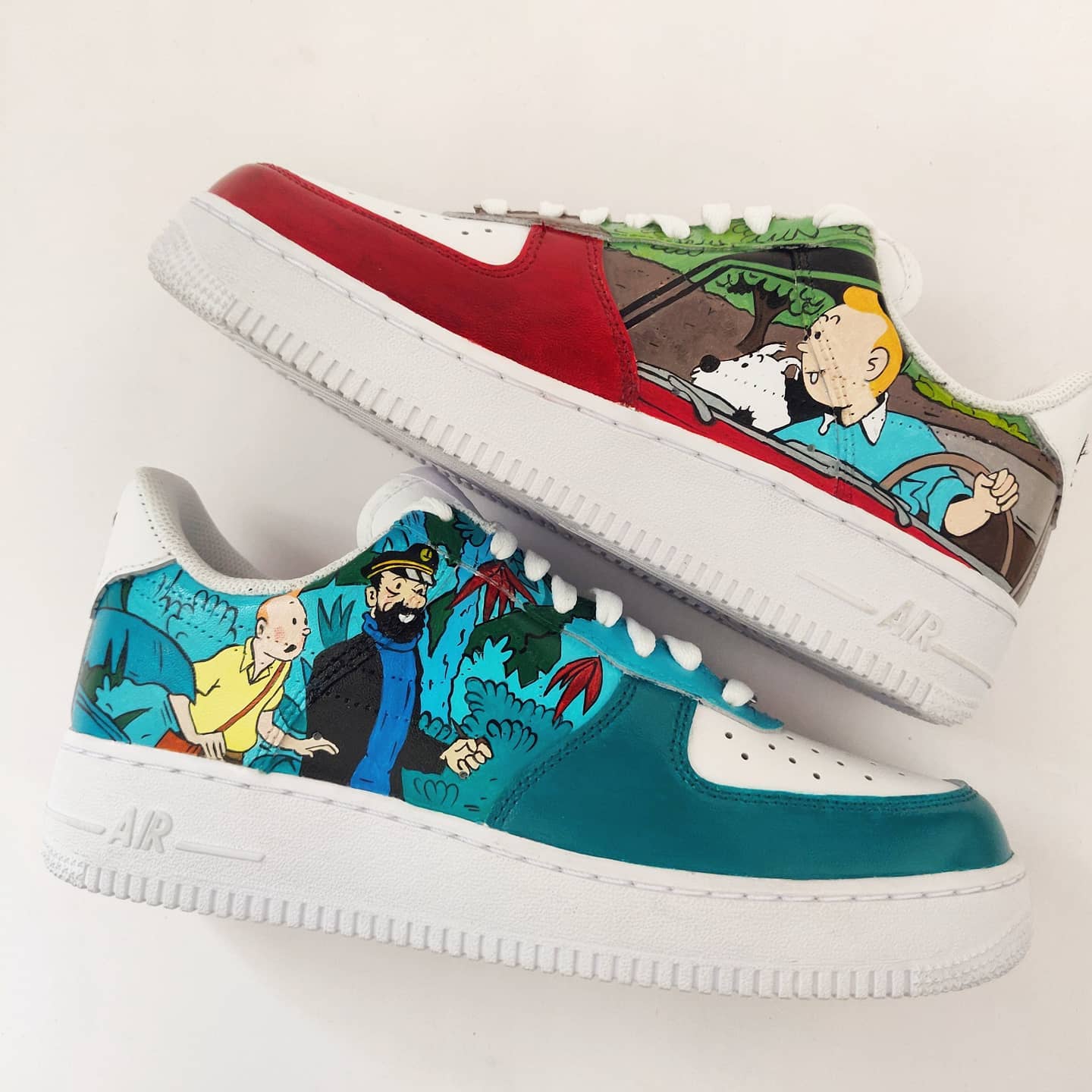 Tintin Air Force Shoes 1 Tintin Air Force Shoes