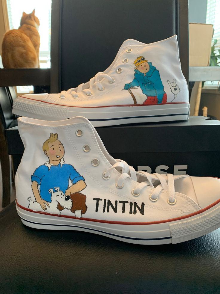 Tintin High Top Shoes 1 Tintin High Top Shoes