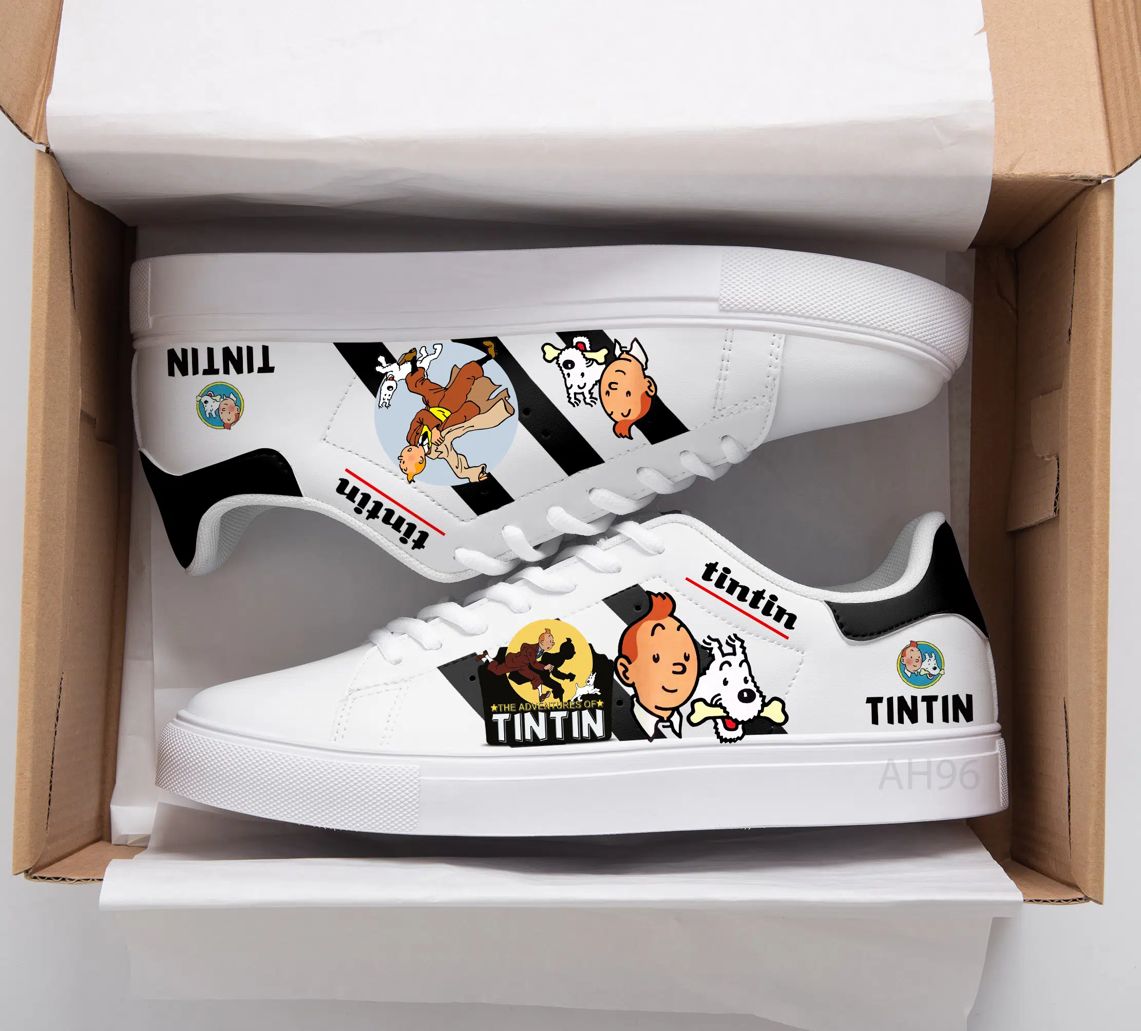 Tintin Stan Smith Shoes 1 Tintin Stan Smith Shoes