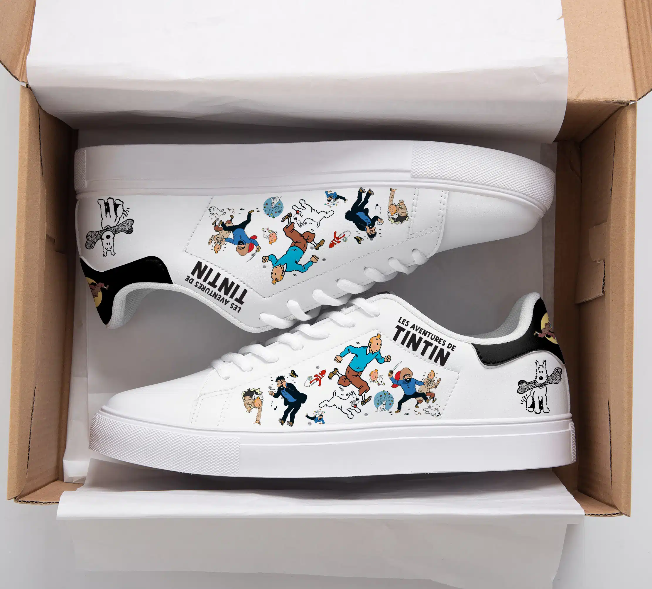 Tintin Stan Smith Shoes 1 Tintin Stan Smith Shoes