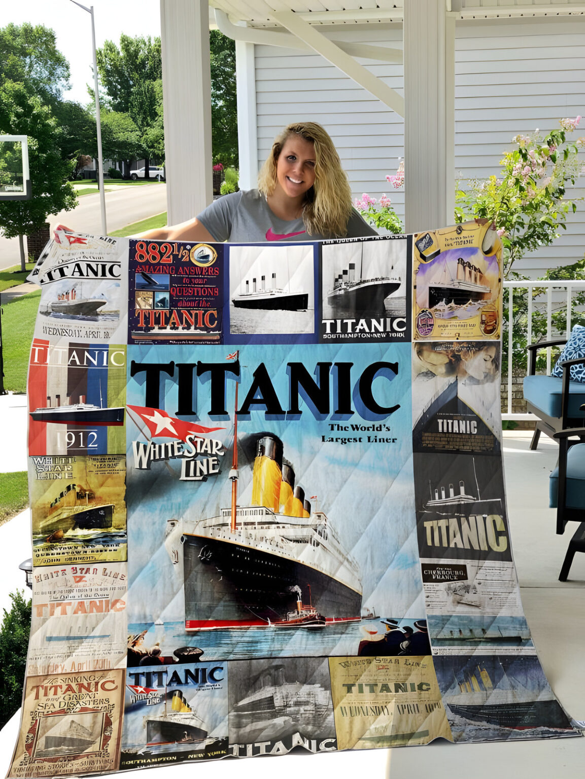 Titanic Blanket 1 Titanic Blanket