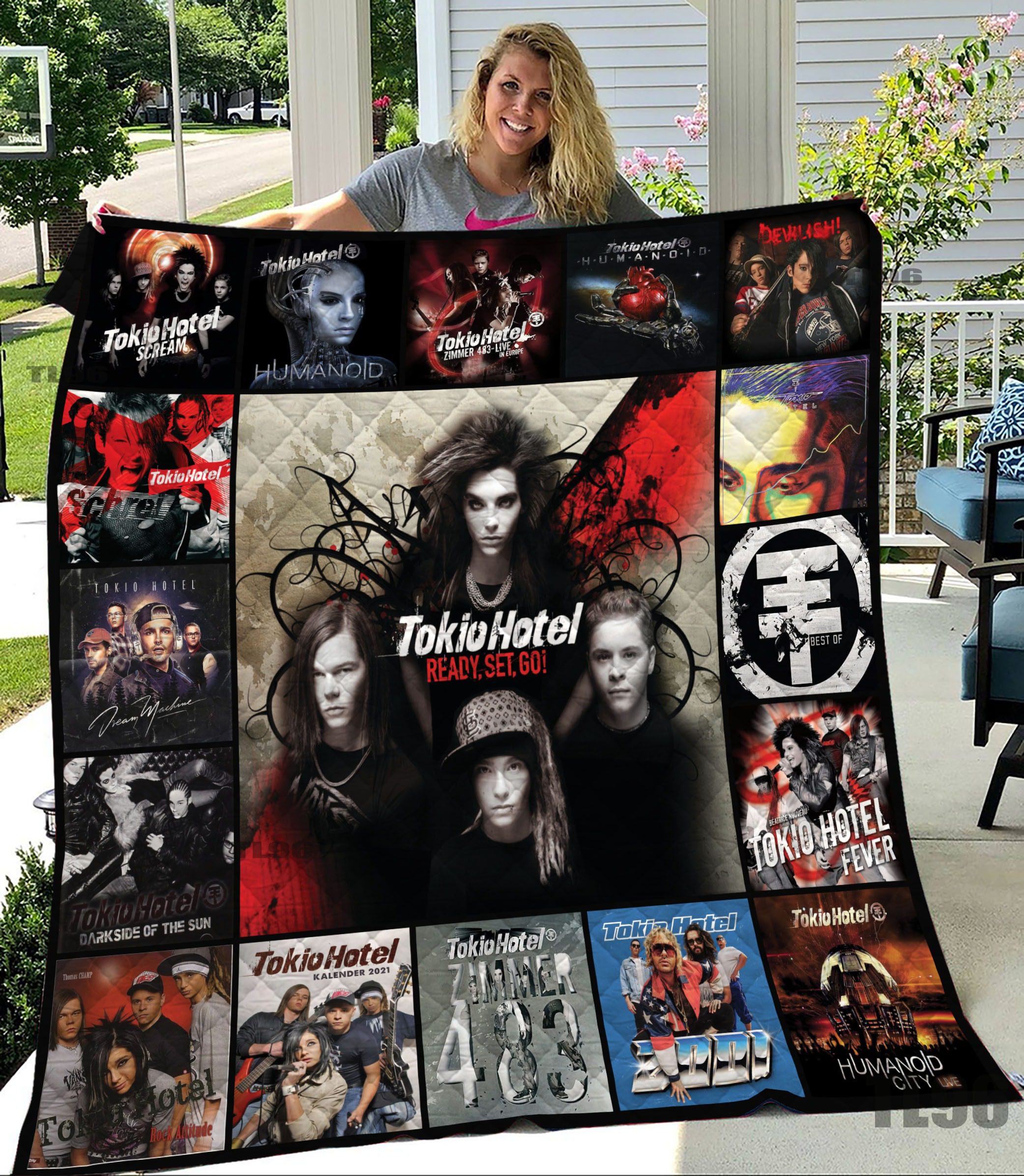 Tokio Hotel Blanket 1 Tokio Hotel Blanket