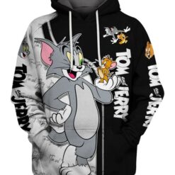 Tom And Jerry 1 Hoodie Zip Hoodie 3D