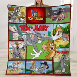 Tom And Jerry 2 Blanket