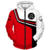 Tomos Red Hoodie Zip