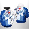 Toronto Blue Jays 1 Hoodie Zip Hoodie 3D