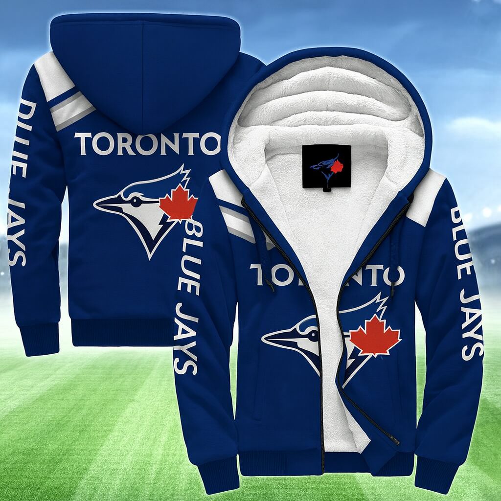 Toronto Blue Jays Fleece Jacket 1 Toronto Blue Jays Fleece Jacket