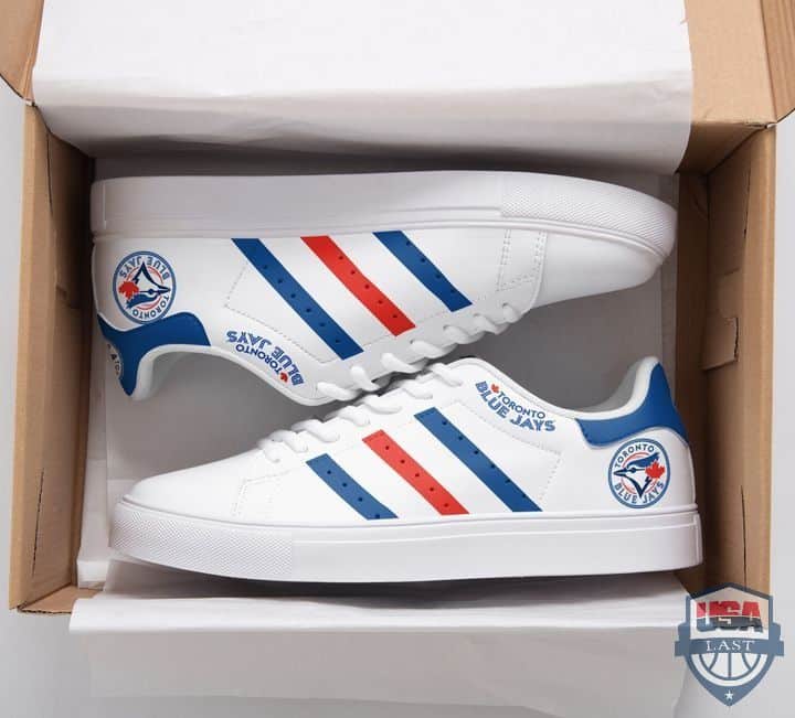 Toronto Blue Jays Stan Smith Shoes 1 Toronto Blue Jays Stan Smith Shoes