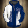 Toronto Maple Leafs 2 Hoodie Zip Hoodie 3D