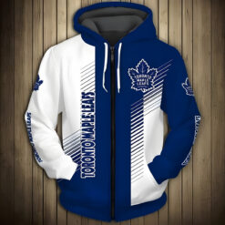 Toronto Maple Leafs 2 Hoodie Zip Hoodie 3D