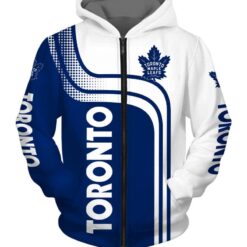 Toronto Maple Leafs Hoodie Zip Hoodie 3D