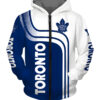 Toronto Maple Leafs Hoodie Zip Hoodie 3D