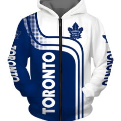 Toronto Maple Leafs Hoodie Zip Hoodie 3D