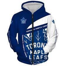 Toronto Maple Leafs Hoodie Zip Hoodie 3D