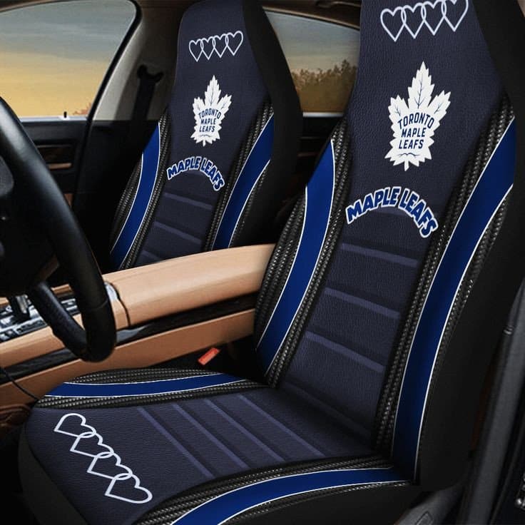 Toronto Maple Leafs Leather Seat Covers 1 Toronto Maple Leafs Leather Seat Covers