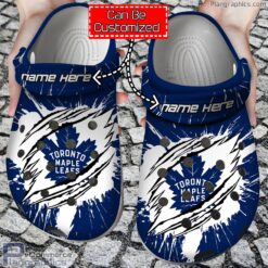 Toronto Maple Leafs Soft 1 Soft Clogs