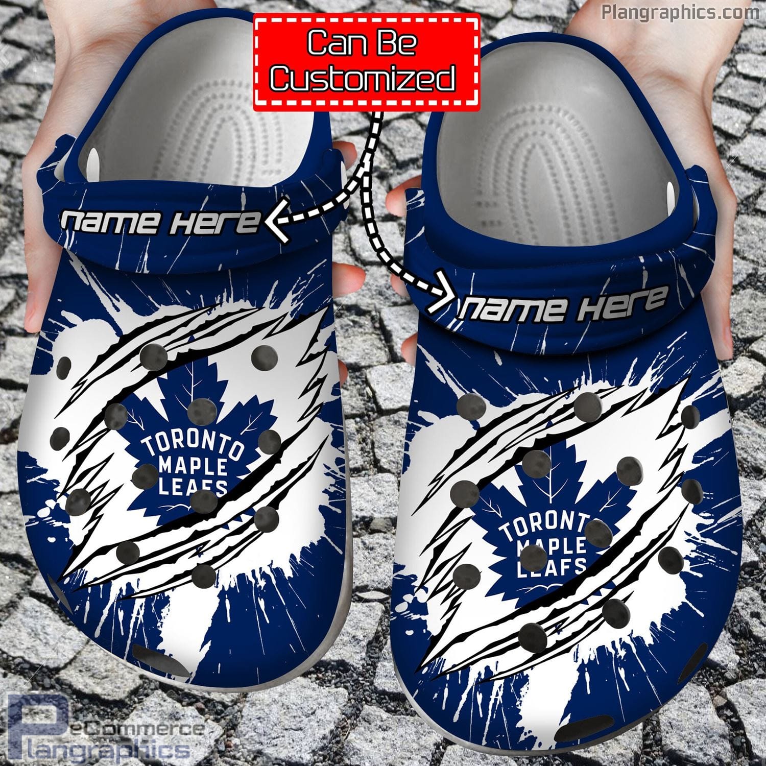 Toronto Maple Leafs Soft 1 Soft Clogs 1 Toronto Maple Leafs Soft 1 Soft Clogs