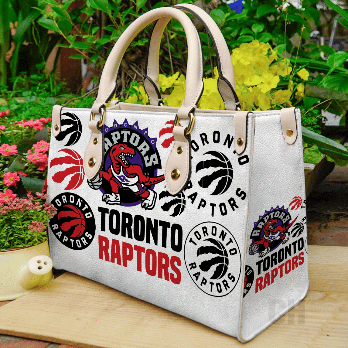 Toronto Raptors Leather Handbag 1 Toronto Raptors Leather Handbag