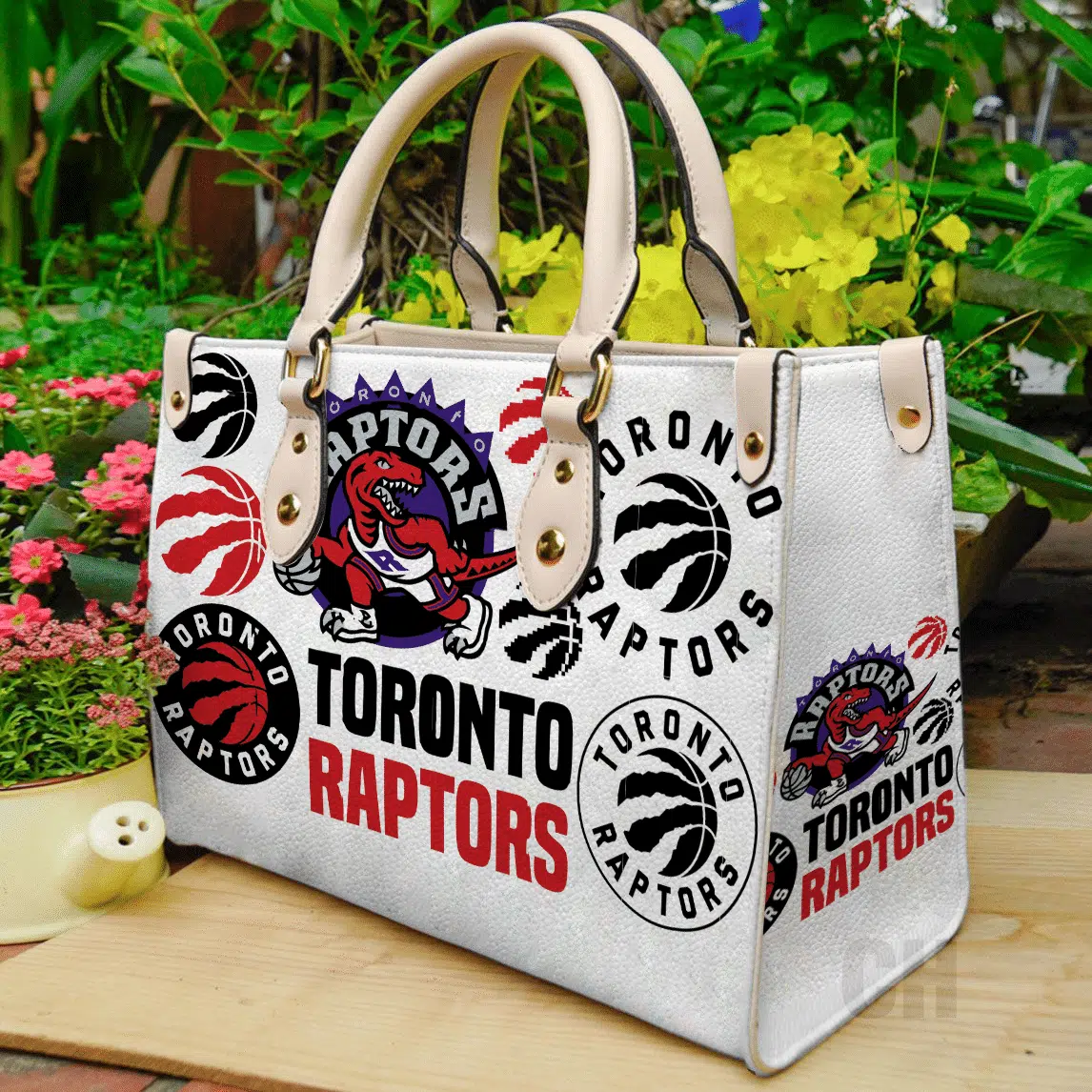 Toronto Raptors Leather Handbag 1 Toronto Raptors Leather Handbag