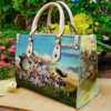 Totoro Ghibli Leather Handbag