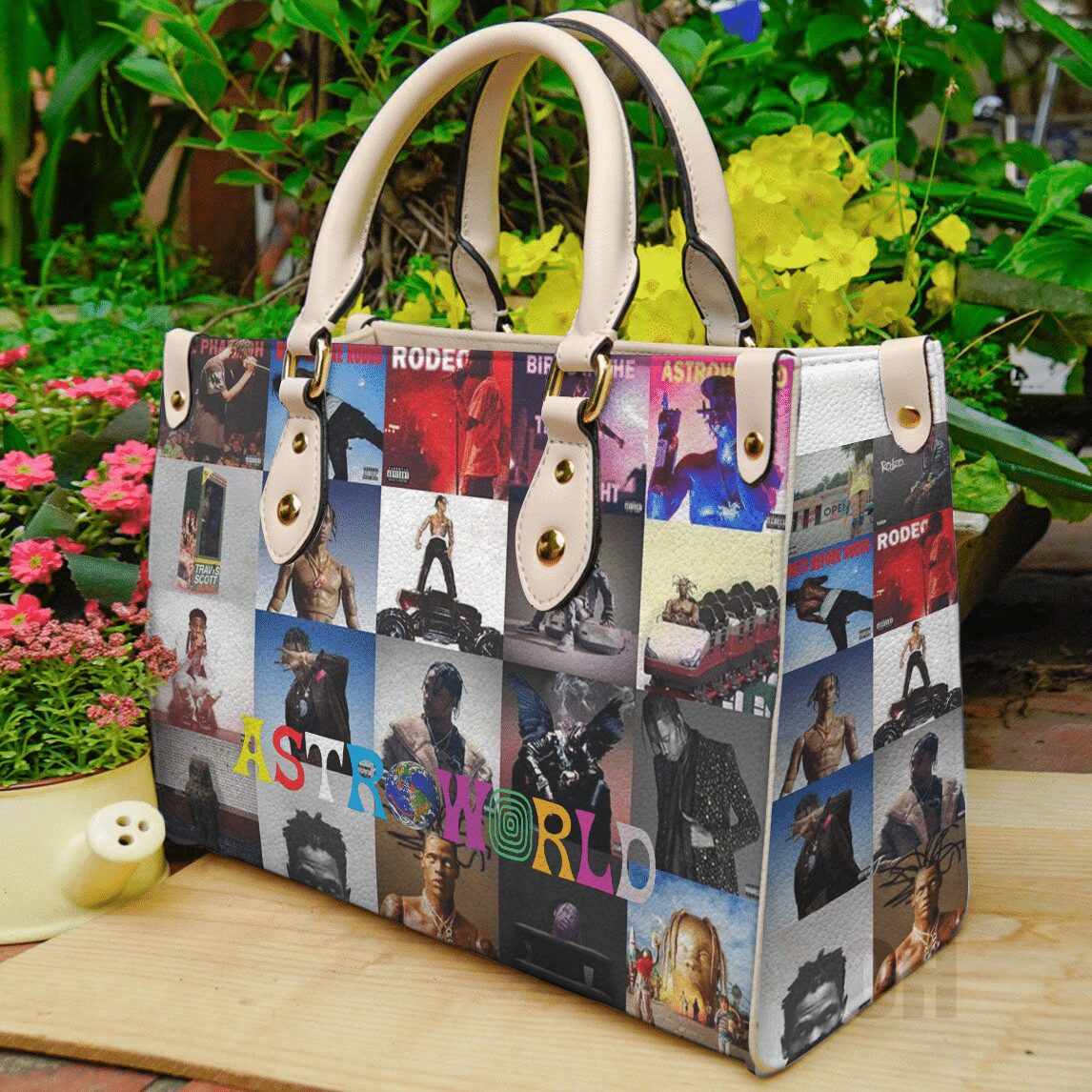 Travis Scott Leather Handbag 1 Travis Scott Leather Handbag