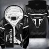 Triumph Black Fleece Jacket