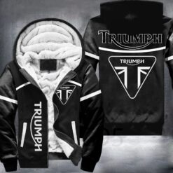 Triumph Black Fleece Jacket